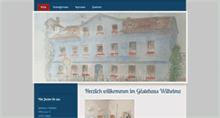 Desktop Screenshot of gaestehaus-wilhelma.de